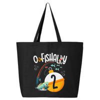2nd Birthday Fishing Theme For And OFishally 2 25L Jumbo Tote