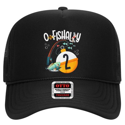 2nd Birthday Fishing Theme For And OFishally 2 Trucker Hat