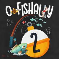 2nd Birthday Fishing Theme For And OFishally 2 Trucker Hat