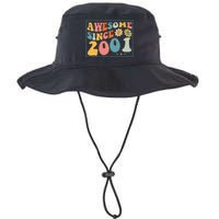 22st Birthday Gifts Awesome Since 2001 22 Years Old Groovy Legacy Cool Fit Booney Bucket Hat