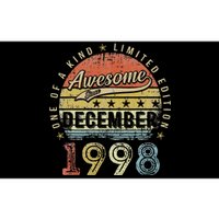 24th Birthday Gift Awesome Since December 1998 24 Year Old Bumper Sticker