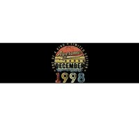 24th Birthday Gift Awesome Since December 1998 24 Year Old Bumper Sticker