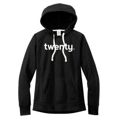 20th Birthday Gift Ideas for Him m.e.n | Design Twenty Women's Fleece Hoodie