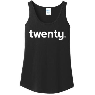 20th Birthday Gift Ideas for Him m.e.n | Design Twenty Ladies Essential Tank