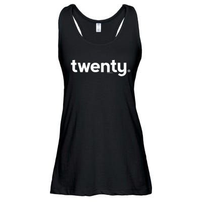 20th Birthday Gift Ideas for Him m.e.n | Design Twenty Ladies Essential Flowy Tank