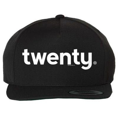 20th Birthday Gift Ideas for Him m.e.n | Design Twenty Wool Snapback Cap