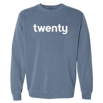 20th Birthday Gift Ideas for Him m.e.n | Design Twenty Garment-Dyed Sweatshirt