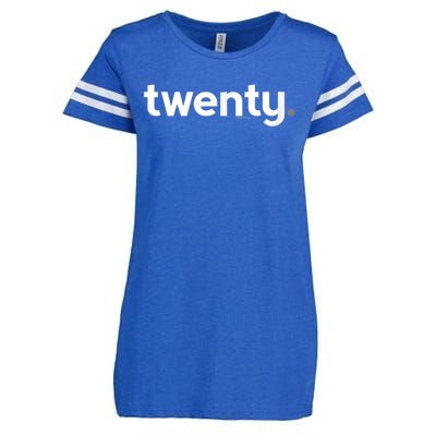 20th Birthday Gift Ideas for Him m.e.n | Design Twenty Enza Ladies Jersey Football T-Shirt