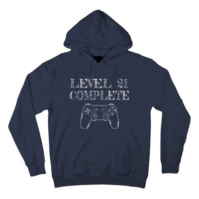 21st Birthday Gaming Level 21 Complete Hoodie