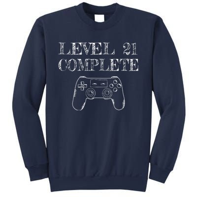 21st Birthday Gaming Level 21 Complete Sweatshirt