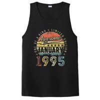 28th Birthday Gift Awesome Since January 1995 28 Year Old PosiCharge Competitor Tank