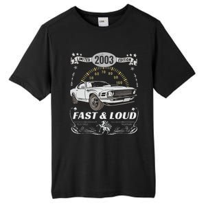 20th Birthday Gift Muscle Car Women Born 2003 Tall Fusion ChromaSoft Performance T-Shirt