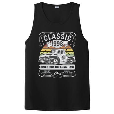 25th Birthday Gift Pickup Truck Born 1998 Cute Gift PosiCharge Competitor Tank