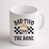 2nd Birthday Halloween Skeleton Boy Bad Two The Bone Coffee Mug