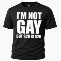 20 Bucks Is 20$ Humorous Bargain Funny Lgbt Cooling Performance Crew T-Shirt