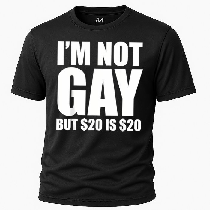 20 Bucks Is 20$ Humorous Bargain Funny Lgbt Cooling Performance Crew T-Shirt