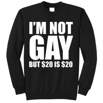 20 Bucks Is 20$ Humorous Bargain Funny Lgbt Sweatshirt