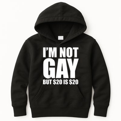 20 Bucks Is 20$ Humorous Bargain Funny Lgbt Kids Hoodie