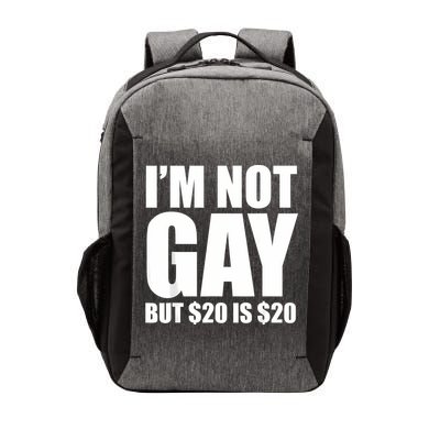 20 Bucks Is 20$ Humorous Bargain Funny Lgbt Vector Backpack
