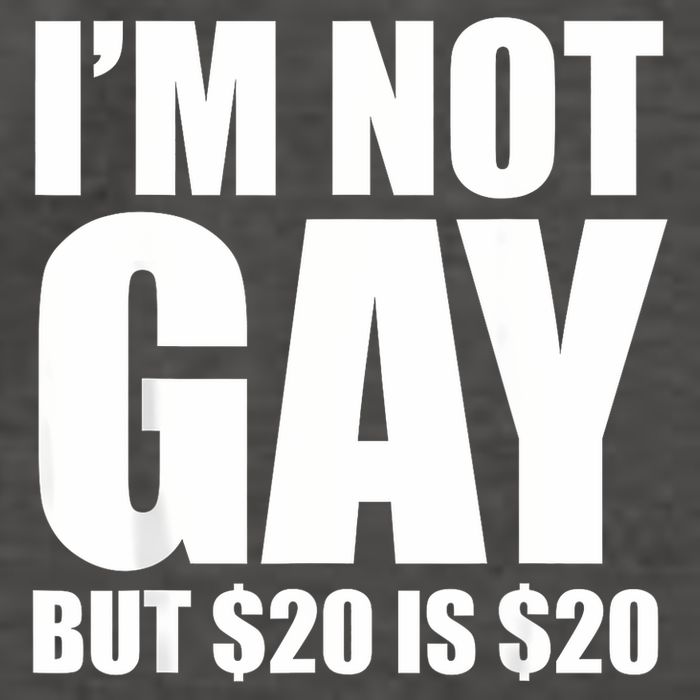 20 Bucks Is 20$ Humorous Bargain Funny Lgbt Vector Backpack