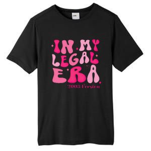 21st Birthday In My Legal Era Turning 21 Birthday Party Tall Fusion ChromaSoft Performance T-Shirt