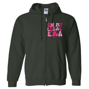 21st Birthday In My Legal Era Turning 21 Birthday Party Full Zip Hoodie