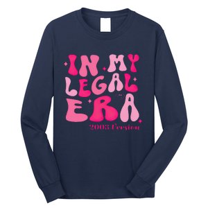 21st Birthday In My Legal Era Turning 21 Birthday Party Long Sleeve Shirt