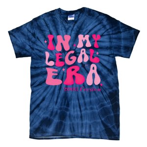 21st Birthday In My Legal Era Turning 21 Birthday Party Tie-Dye T-Shirt