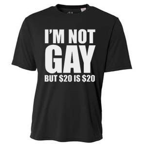 20 Bucks Is 20$ Humorous Bargain Funny Lgbt Cooling Performance Crew T-Shirt