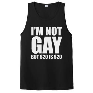 20 Bucks Is 20$ Humorous Bargain Funny Lgbt PosiCharge Competitor Tank