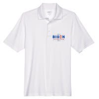 2024 Biden LetS Finish The Job Joe Save Democracy America Men's Origin Performance Pique Polo