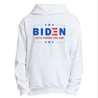 2024 Biden LetS Finish The Job Joe Save Democracy America Urban Pullover Hoodie