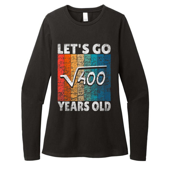 20th Birthday let's go root from 400 = 20 years Womens CVC Long Sleeve Shirt