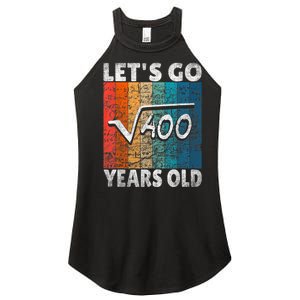 20th Birthday let's go root from 400 = 20 years Women’s Perfect Tri Rocker Tank