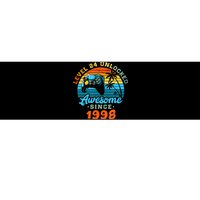 24Th Birthday Level 24 Man 1998 Gaming Bumper Sticker