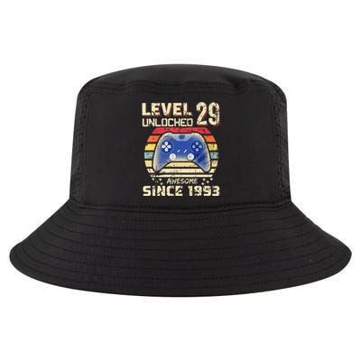 29Th Birthday Level 29 Unlocked Cool Comfort Performance Bucket Hat