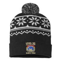 29Th Birthday Level 29 Unlocked USA-Made Snowflake Beanie