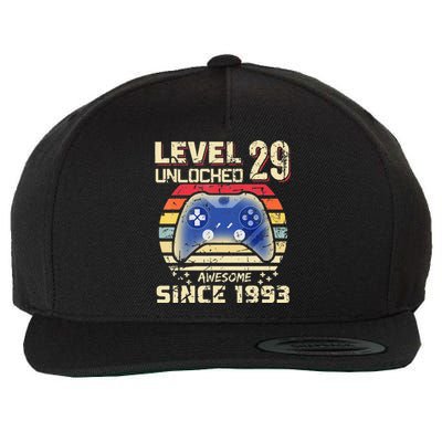 29Th Birthday Level 29 Unlocked Wool Snapback Cap