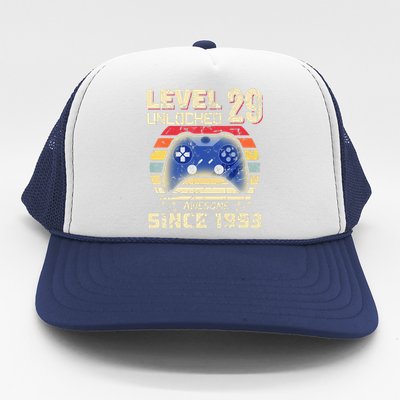 29Th Birthday Level 29 Unlocked Trucker Hat