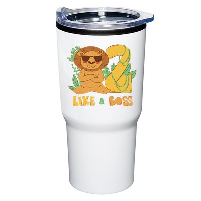 2nd Birthday Like A Boss Lion Cute Gift Tumbler