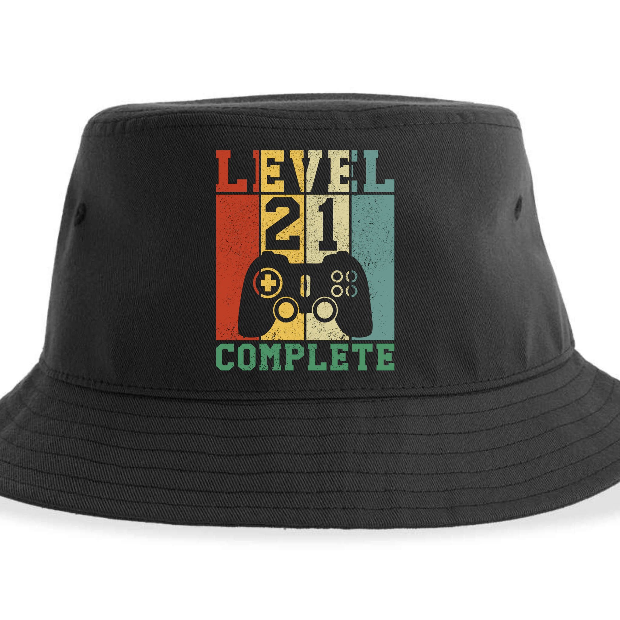 21 Birthday Level 21 Complete Meaningful Gift Sustainable Bucket Hat