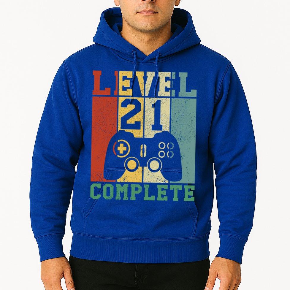 21 Birthday Level 21 Complete Meaningful Gift Hoodie