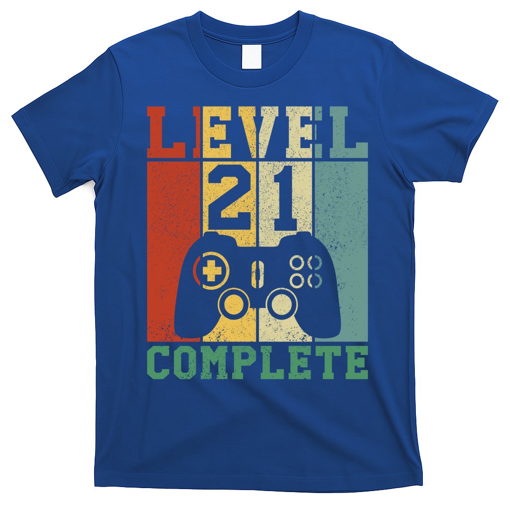 21 Birthday Level 21 Complete Meaningful Gift T-Shirt