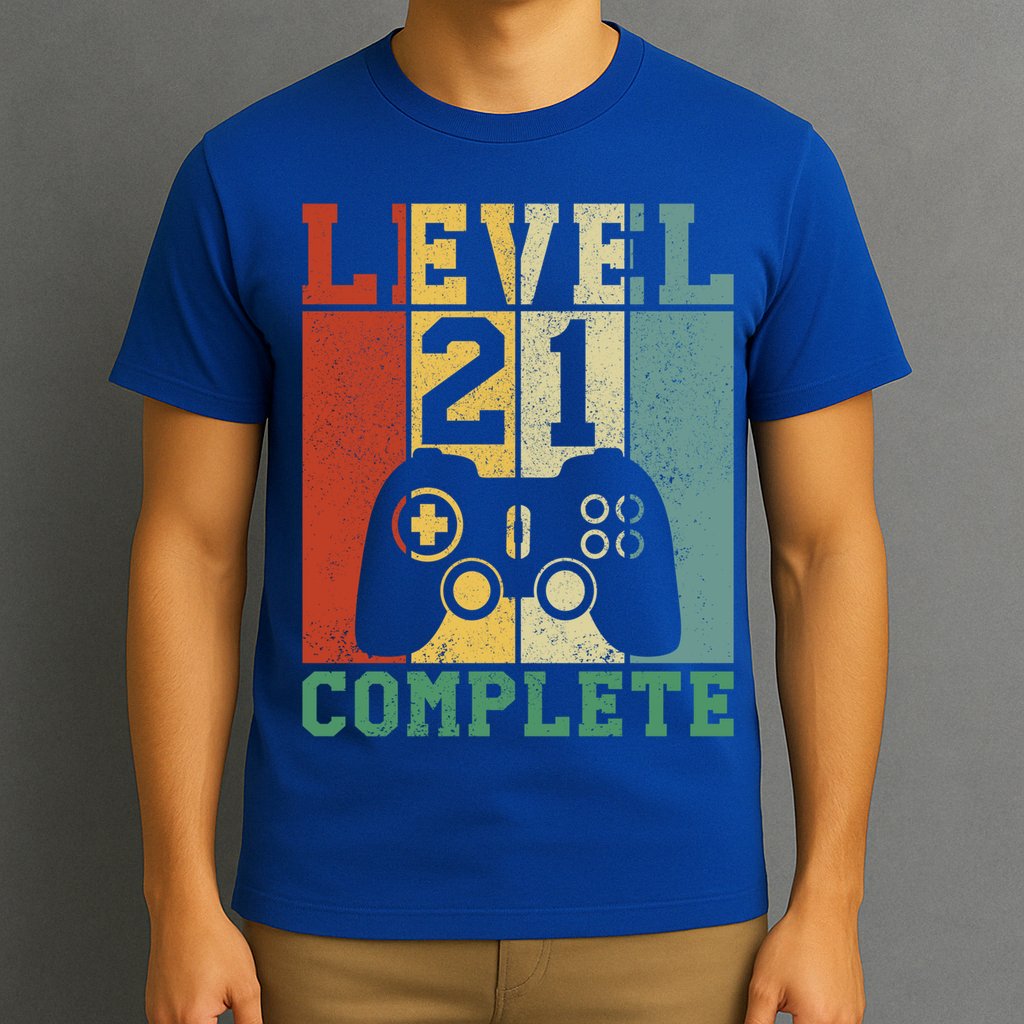 21 Birthday Level 21 Complete Meaningful Gift T-Shirt
