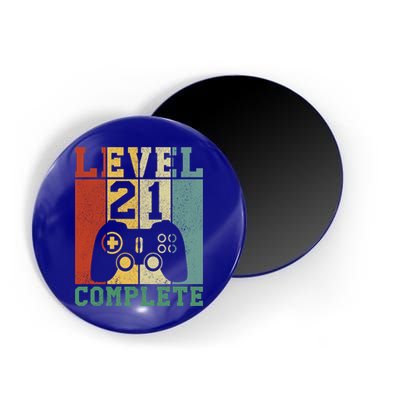 21 Birthday Level 21 Complete Meaningful Gift Magnet