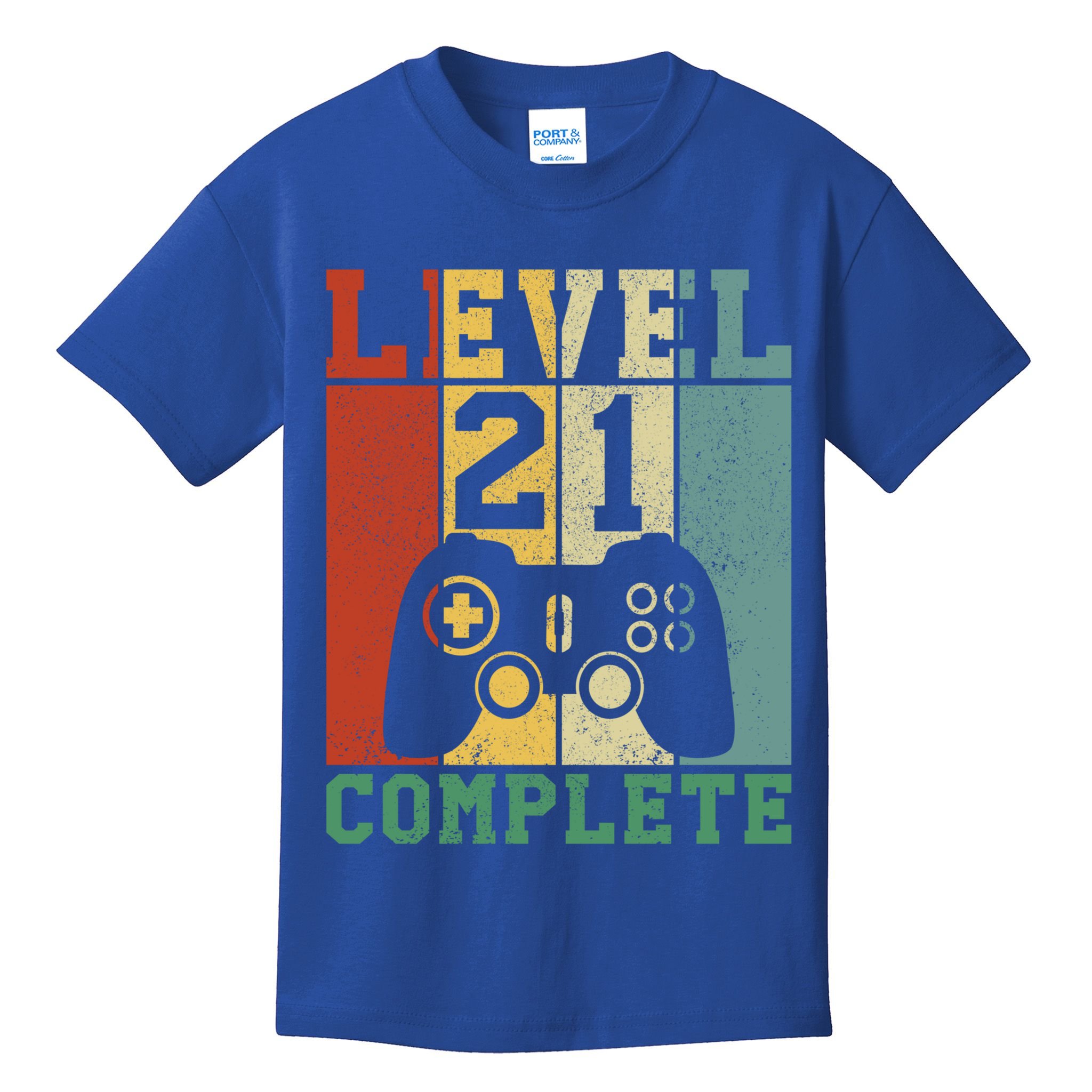 21 Birthday Level 21 Complete Meaningful Gift Kids T-Shirt