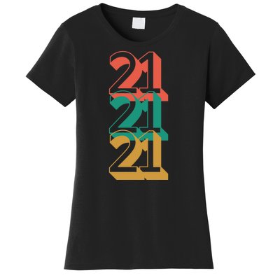 21st Birthday Retro Women's T-Shirt