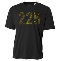 225 Baton Rouge Gonzales Denham Springs Area Code Cooling Performance Crew T-Shirt