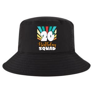 20th Birthday Squad 20 Years Old Cool Comfort Performance Bucket Hat