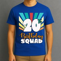 20th Birthday Squad 20 Years Old T-Shirt